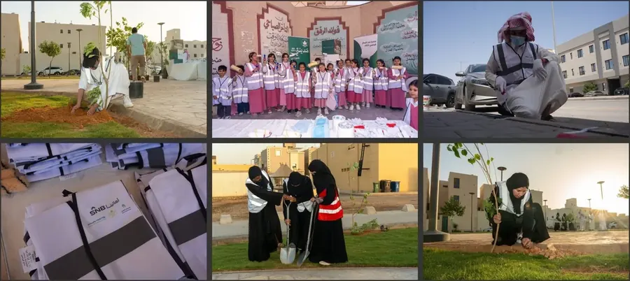 مبادرة جمال المدن — تغطية مبادرة ميدانية من أعمال شعف